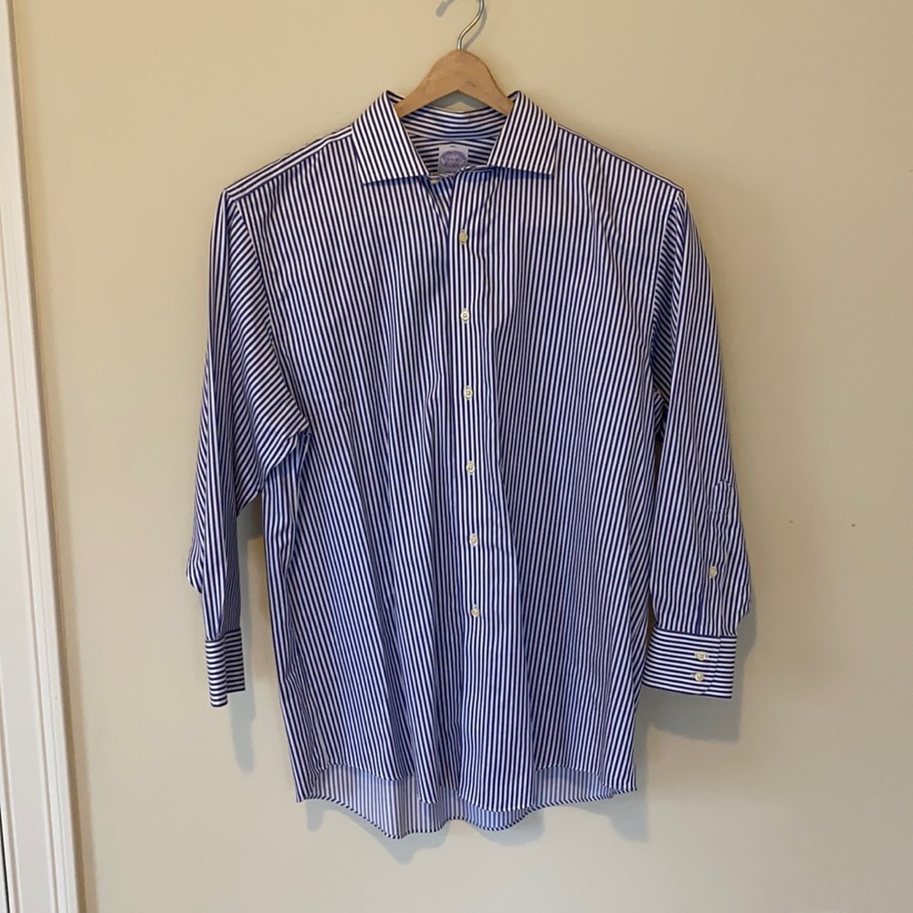 Brooks Brothers Button Down Dress Shirt 16.5 x 32